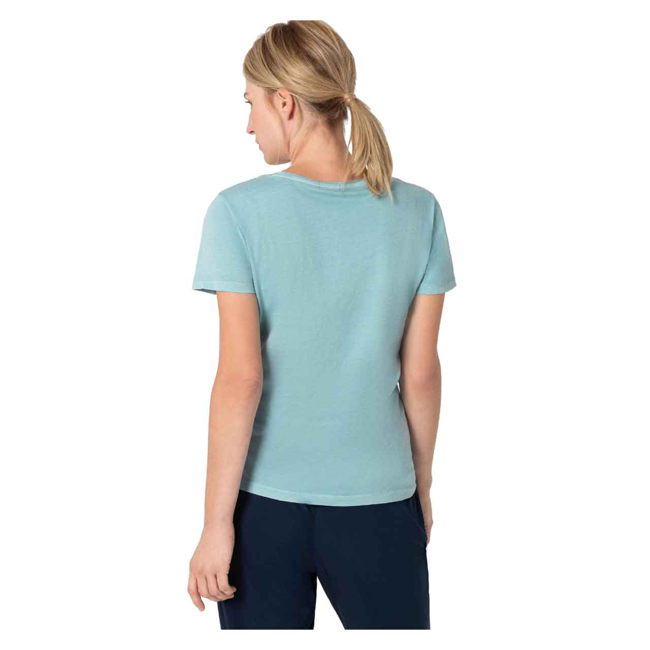 Damen T-Shirt Vapor Blue