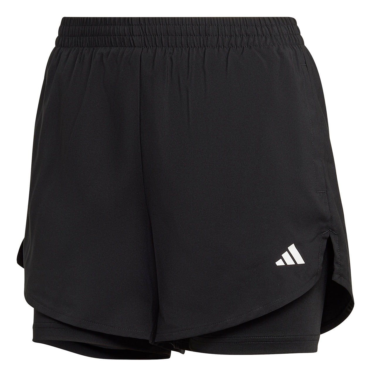 Damen Shorts Aeroready Made for Training Minimal Two-in-One