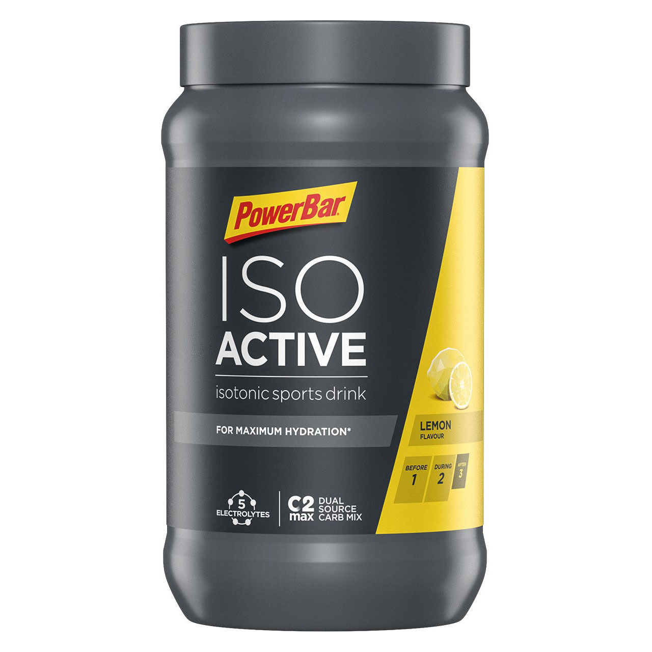 Unisex Sportnahrung Isoactive Lemon 600g 
