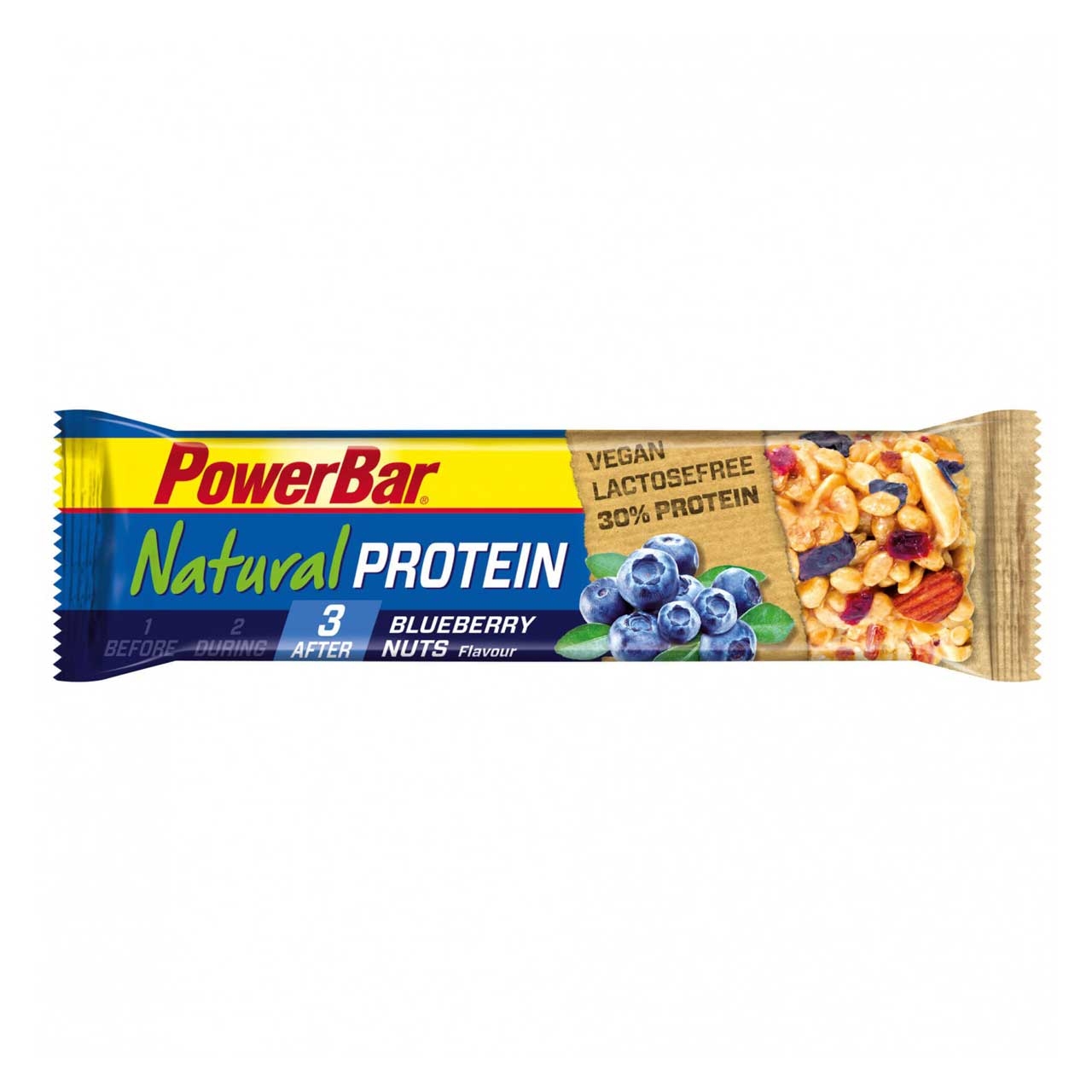 Natural Protein Blueberry Nuts (40g )Riegel