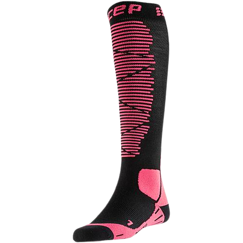 CEP ski merino* socks, women black/anthracite