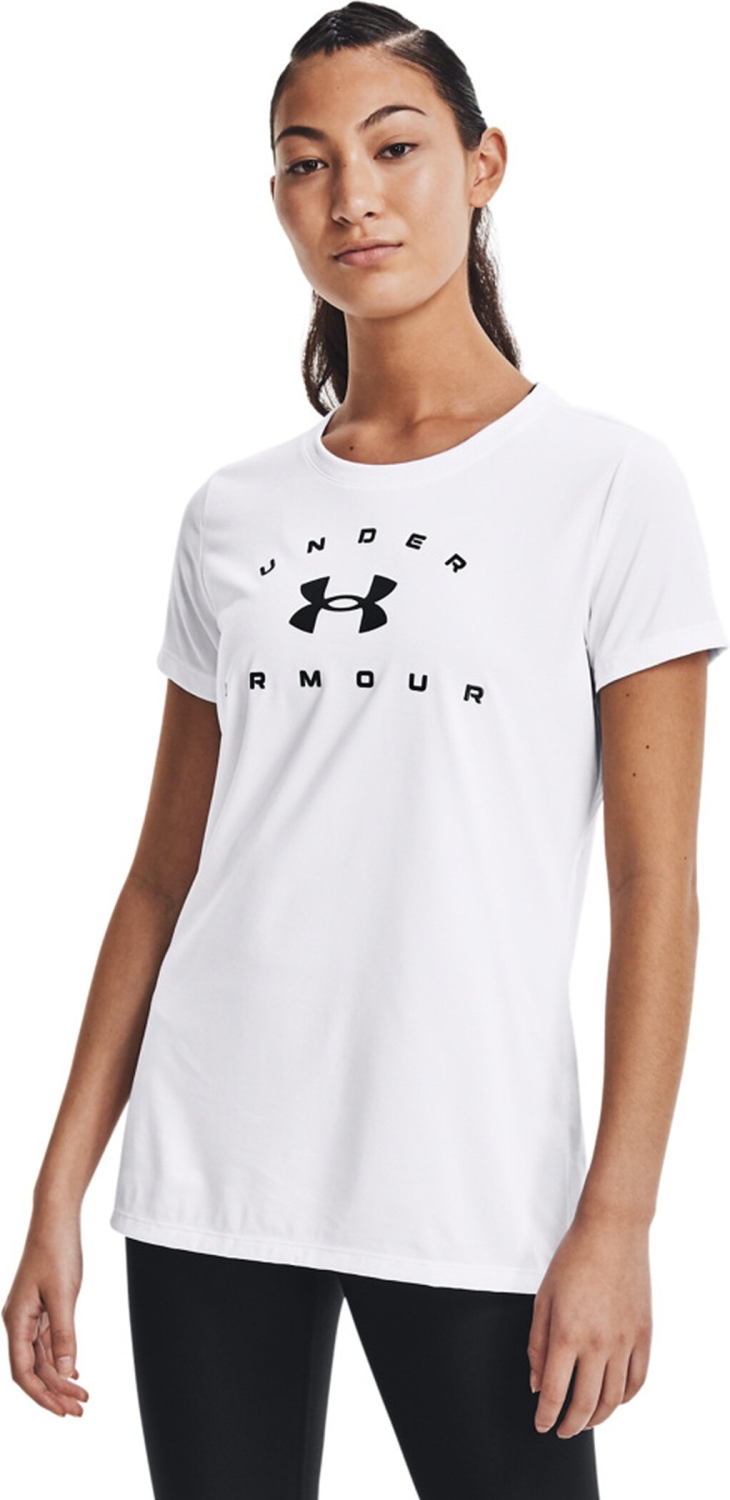 Damen T-Shirt Tech Solid Logo  