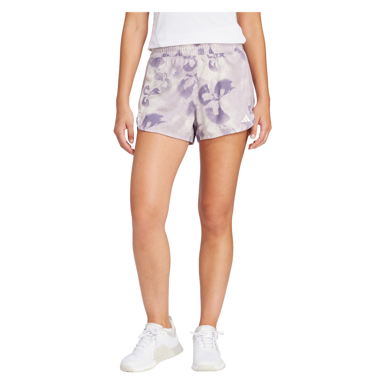 Damen Shorts Pacer Essentials AOP Flower Tie-Dye Knit